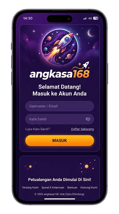 Masuk Akun Angkasa168 untuk Pengguna Android
